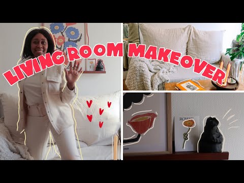 Part of a video titled HOW TO DECORATE YOUR LIVING ROOM IN 2021 - YouTube