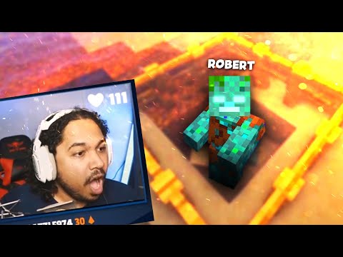 I adopted a ZOMBIE in Minecraft (He's my best friend)