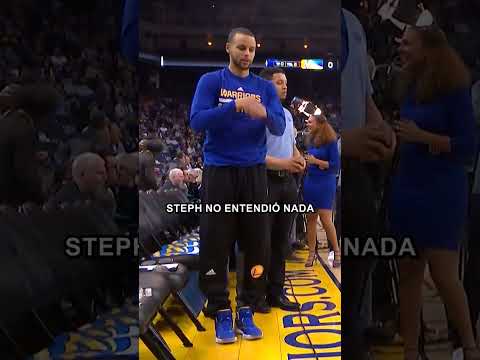 STEPH CURRY ES MUY GRACIOSO  #nba #stephcurry #curry #stephencurry #calentamiento #warmup