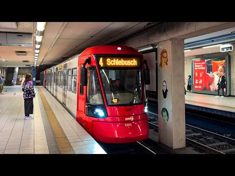 Trams in Cologne, Germany 🇩🇪 | Stadtbahn Köln | 2025