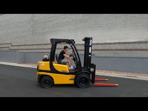 YALE GLP060VXEVSE093 6,000lb LP (Propane) #342D - Forklift for Sale
