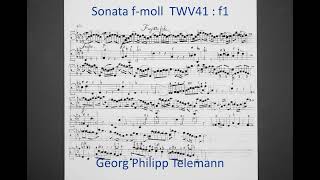 Download lagu Sonata f-moll  TWV41:f1 (Georg Philipp Telemann) 'Der getreue Music-Meister' mp3