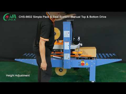 CHS-6602 Semi Automatic Case Sealer Tapping Machine