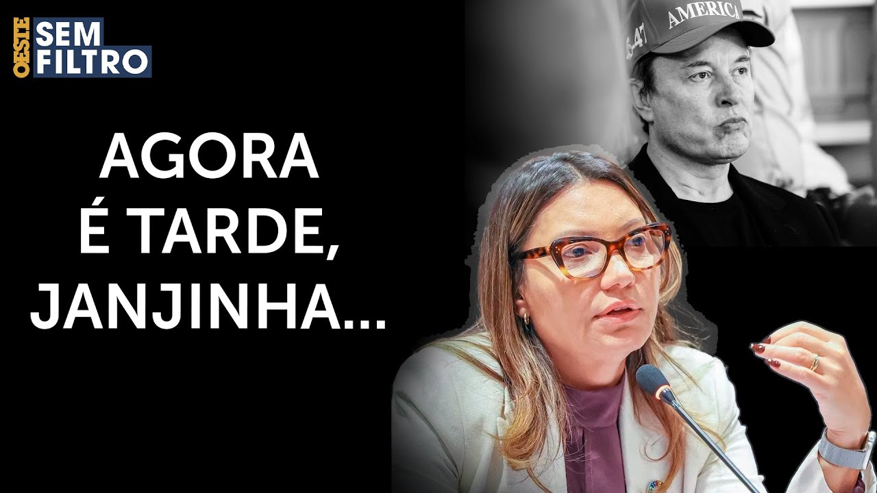 Janja diz se arrepender de ter xingado Elon Musk e afirma: 'Me considero inteligente'