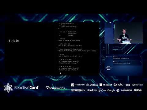 ReactiveConf 2018 - David Chambers: Programming Safely in an Uncertain World