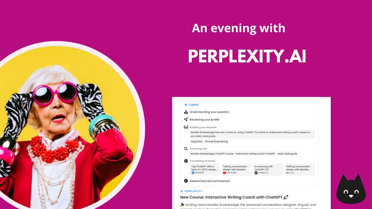 An evening with Perplexity AI