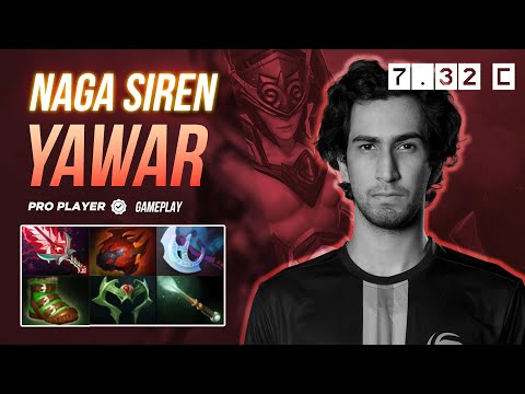 Yawar 🇺🇸 | Naga Siren [HARD CARRY]  7.32 C ► Dota 2 Pro Gameplay