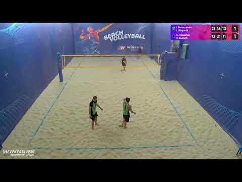 09:20 I. Romanenko / I. Skrynnik - A. Pasazhin / V. Kushch 12.10.2022 | Winners Beach Volleyball