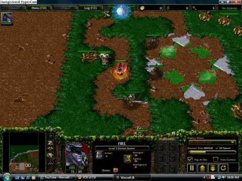 Warcraft 3 You Will Die Maze