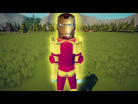 IRON MAN vs EVERY UNIT ► Totally Accurate Battle Simulator (TABS MODS)