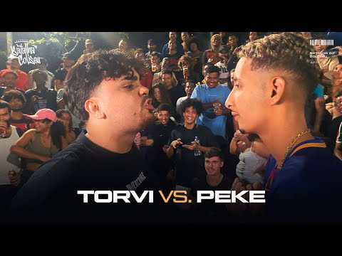 (UMA AULA DE IDEOLOGIA!! 🤣🤣) TORVI X PEKE - 2ª FASE - BATALHA DO COLISEU - EDIÇÃO BATE E VOLTA #218