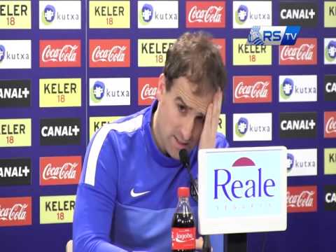 Rueda de Prensa de Jagoba Arrasate previa a la eliminatoria ante el Villarreal CF