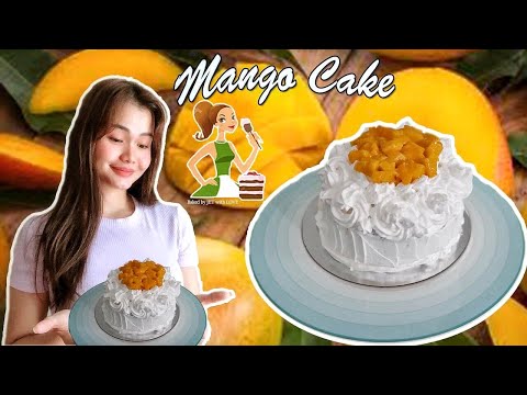 Vanilla Moist Mango Cake | Simple and Easy