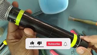Video thumbnail for How to replace damage ON/OFF switch with new in shure UR2/SM58 handheld transmitter by TKF Electronics
