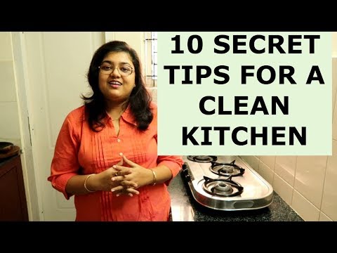10 Secrets For Keeping Kitchen Always Clean And Organized || Kitchen Cleaning Tips & Tricks in Hindi Video