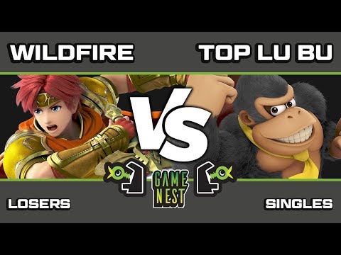 Game Nest Smash It Up: Wildfire (Roy) vs Top Lu bu (Donkey Kong) - Losers Round 6 [Offstream]