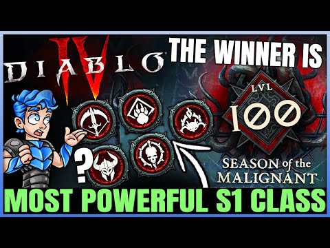 Diablo 4 - New Best Class in Season 1 is... - Class Tier List & Best Build - Level 100 Race is Done!
