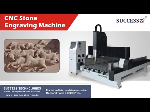 Double Head CNC Stone Engraving Machine