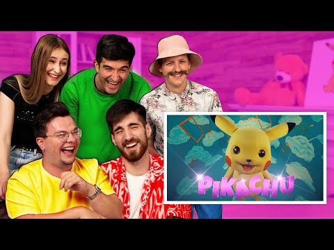 We react to Andry x Ady - PIKACHU (New Orange Blue Song)