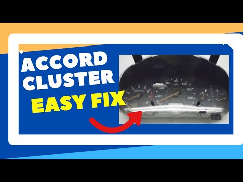 ✨ 2001 Honda Accord Cluster Loses Power - How To FIX ✨