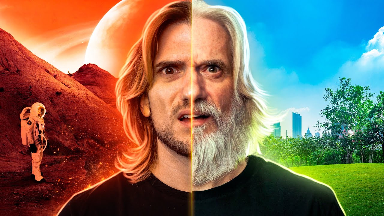 Você ficaria MAIS VELHO ou MAIS NOVO em MARTE?