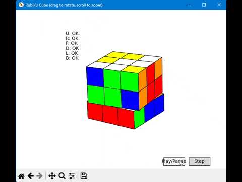 Rubiks Cube Python Auto Solver