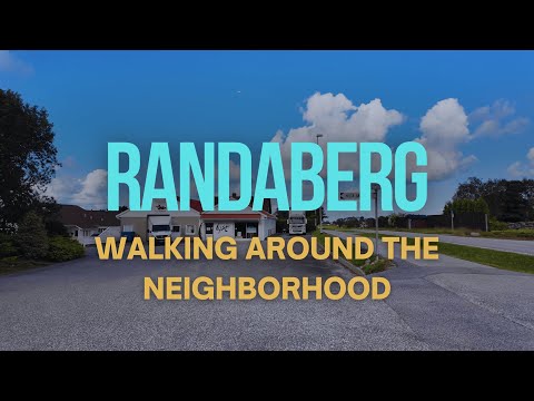 Randaberg 🇳🇴 | 4K walking around my quiet neighborhood on a lovely summer morning