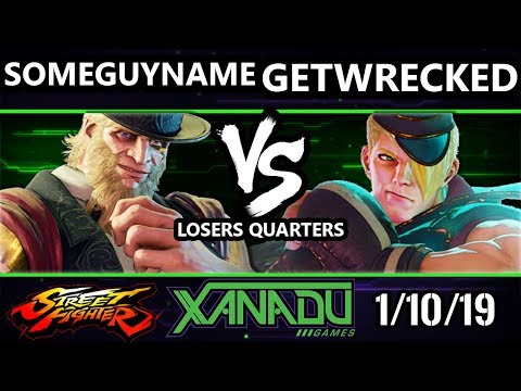 F@X 284 SFV - someguyname (G) Vs. geTwreCked (Ed) Street Fighter V Losers Quarters