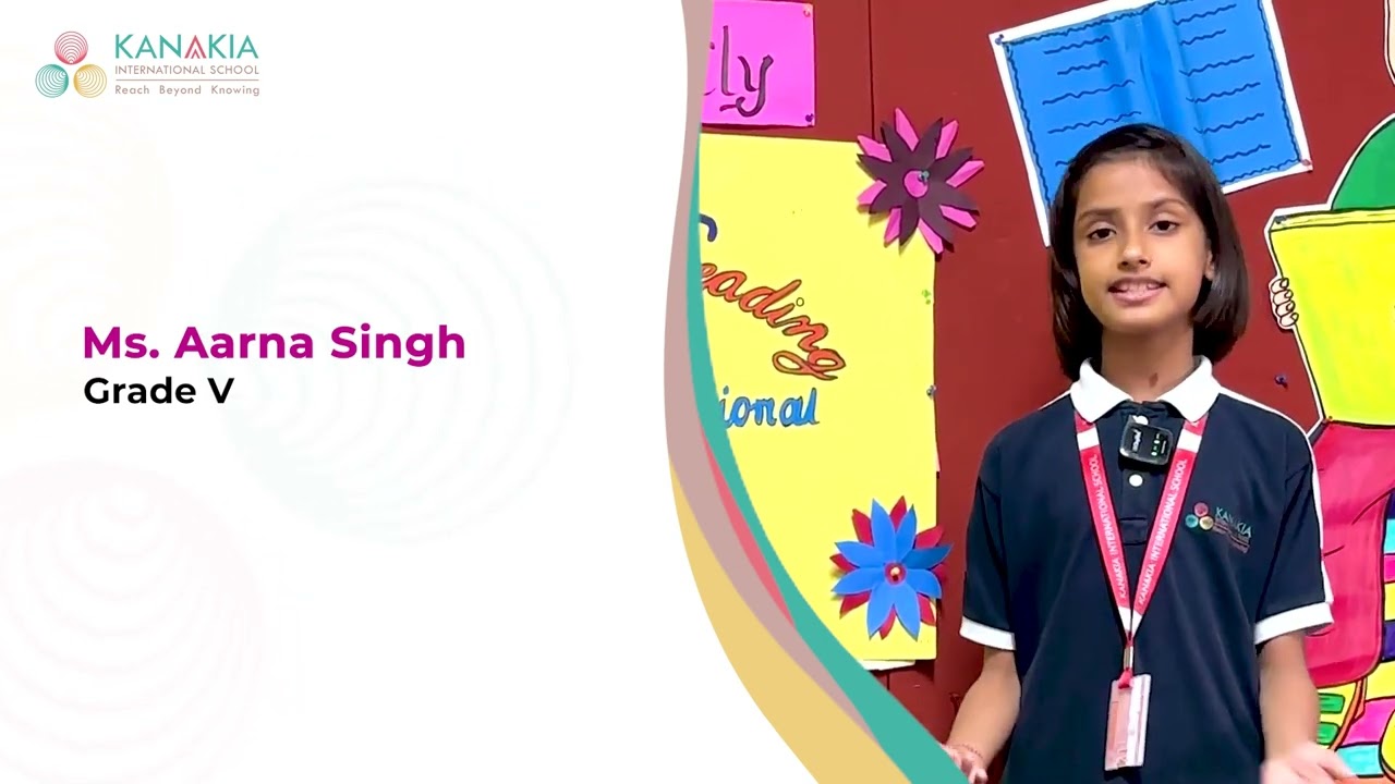Ms.  Aarna Singh || Kanakia International School (CBSE), Bhayandar
