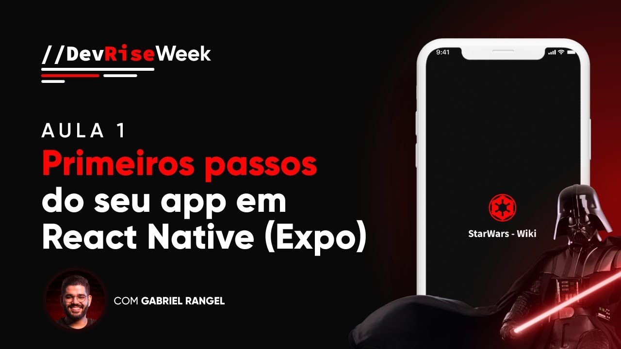 Aula 1 | Programando um Aplicativo em React Native do Zero (Wiki com Expo)