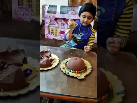 Homemade Chocolate pinata cake for my cuddly bear!! Rittvik’s 6th bday!!