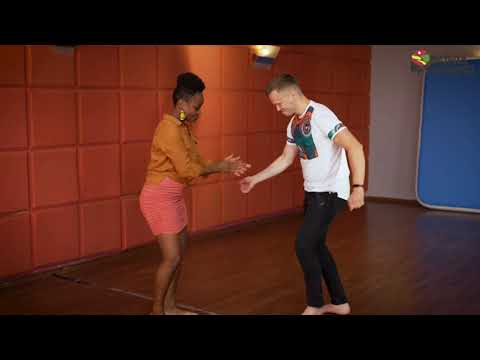 Dúnia Pacheco e Paweł Krysiak dançam semba ao som de "Kunanga de amor" by Paulo Flores