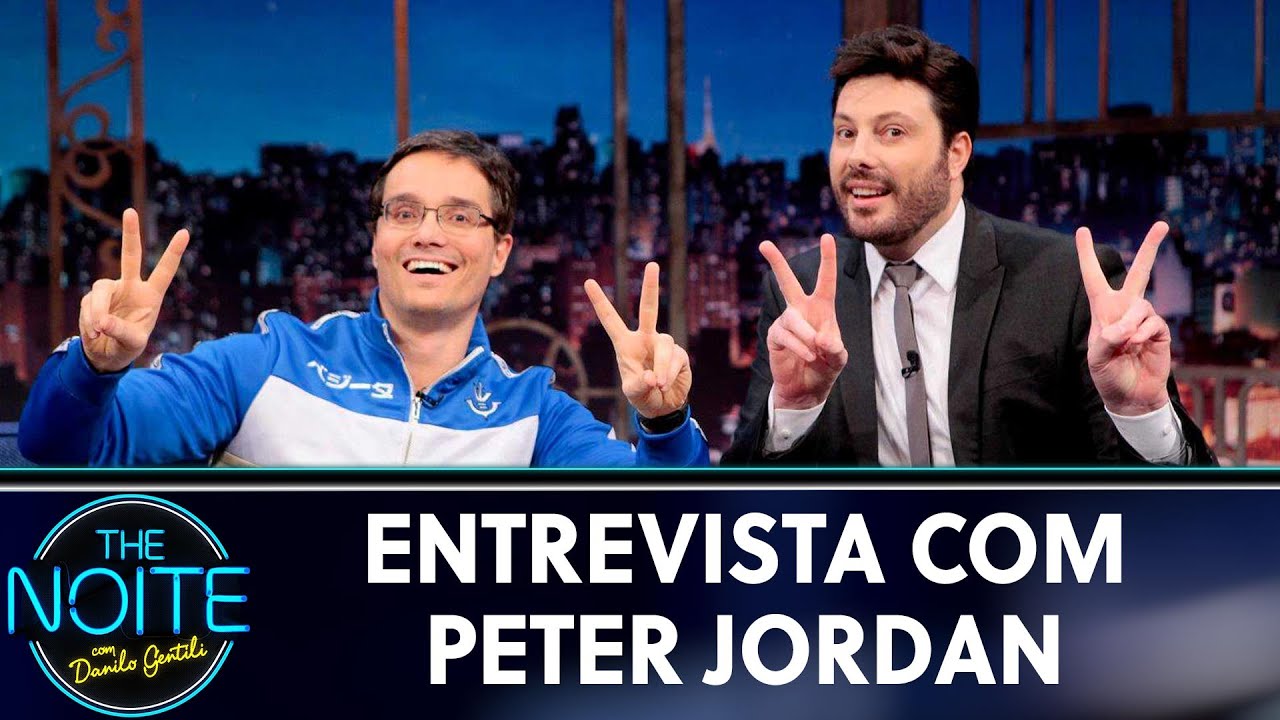 Entrevista com Peter Jordan | The Noite (24/05/19)
