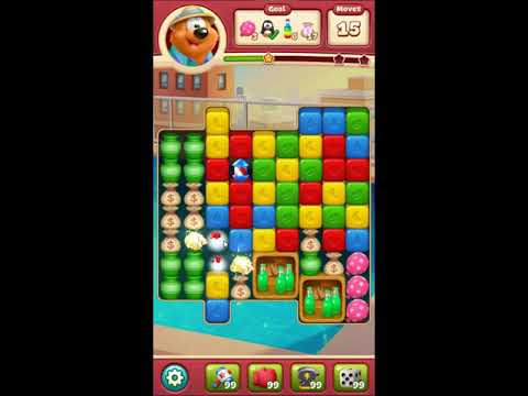 Toon Blast Level 5537 - NO BOOSTERS 🐻🐺🐱 | SKILLGAMING ✔️