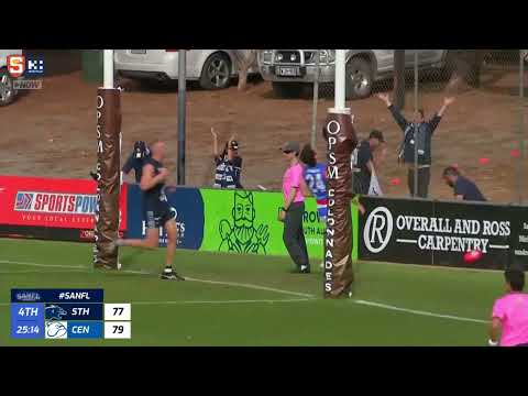 Rd 1 SANFL Snapshot - Nic Kraemer puts South in front with a dribbler