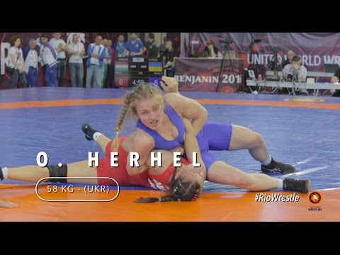 Olympic Entries for Women's Wrestling, 58kg
