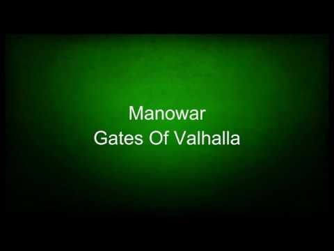 Manowar - Gates Of Valhalla (lyrics)