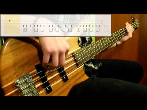 Led Zeppelin - Rock And Roll (Bass Cover) (Play Along Tabs In Video)