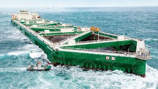 This Ship Produces 2 MILLION Salmon INSIDE: World's Biggest Offshore F