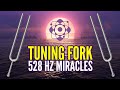 528 Hz Tuning Fork Healing Frequency for Miracles and Transformations
