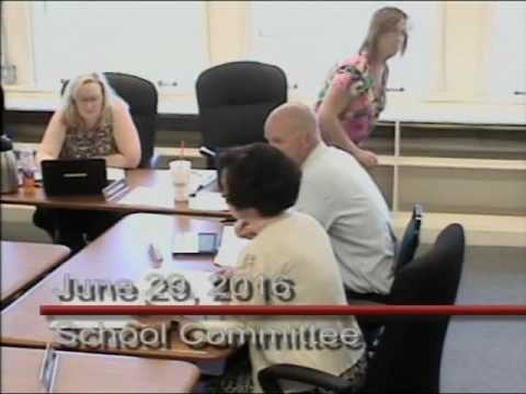 Nashoba Regional School Committee - June 29, 2016