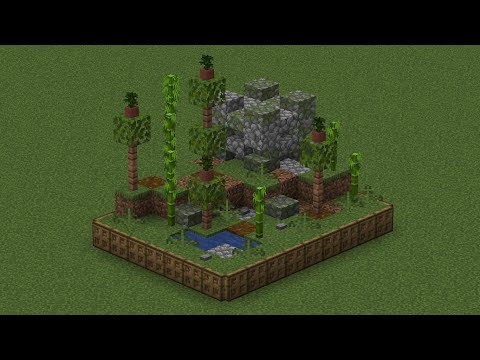 Dixi D - Mini Jungle Biome in Minecraft