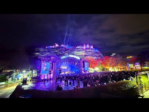 Edinburgh's Hogmanay Fireworks 2025 