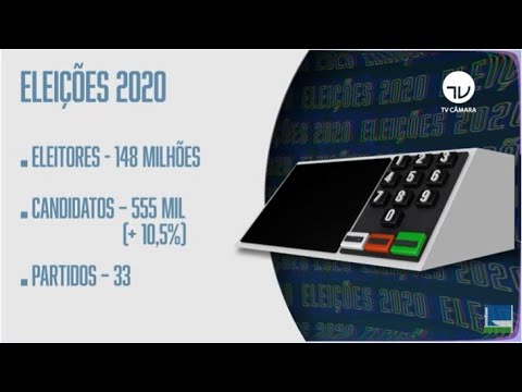 Eleições 2020 serão em novembro e terão horário estendido - 27/10/20