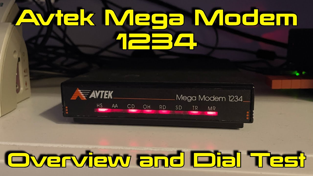 Avtek Mega Modem 1234 - Model AM1234