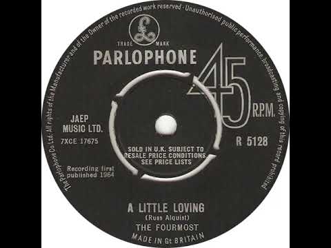 UK New Entry 1964 (88) Fourmost - A Little Loving