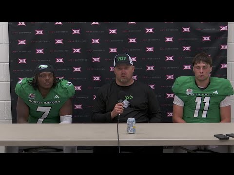 UND Football | Kansas State Postgame | 8.30.25