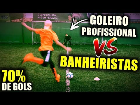 BANHEIRISTAS vs GOLEIRO PROFISSIONAL!!! (70% DE GOLS PARA GANHAR!) - DECISÃO DE PÊNALTIS