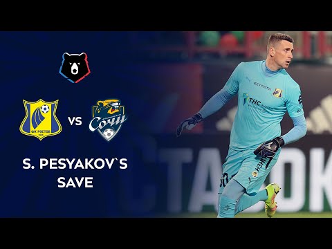 Pesyakov's Save in the Game Against FC Sochi