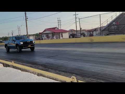 2022 ZR2 silverado with Borla S-type exhaust 1/8 mile.